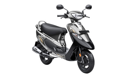 Top 10 scooters with the highest mileage in India - TVS Scooty Pep Plus