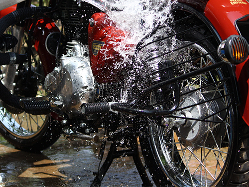 Different types of bike wash