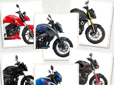 Top 10 powerful bikes in 150cc 160cc in India