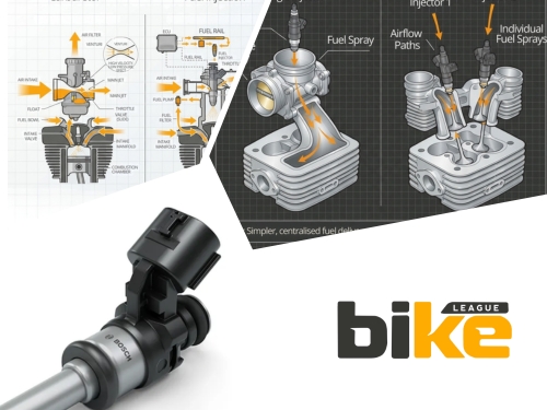 Fuel injection vs carburetor comparison in motorcycles