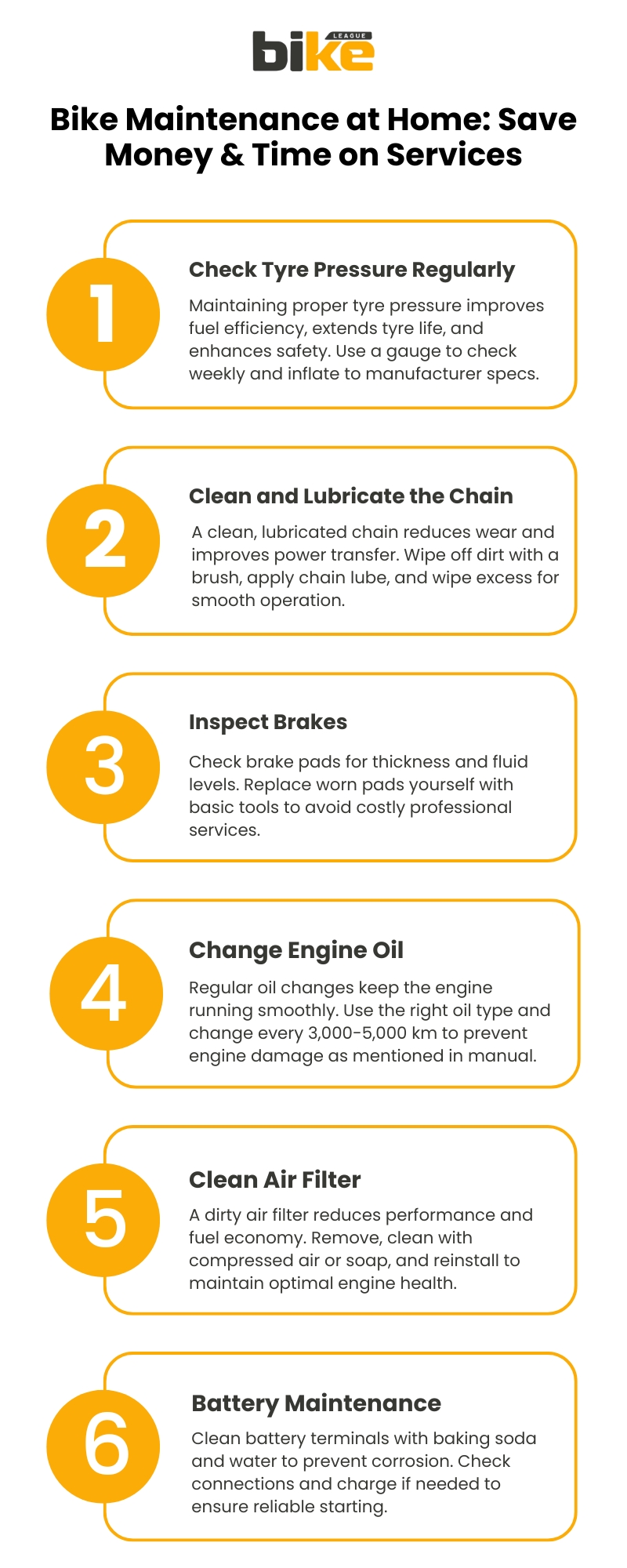 Bike maintenance at home: Save money & time on services