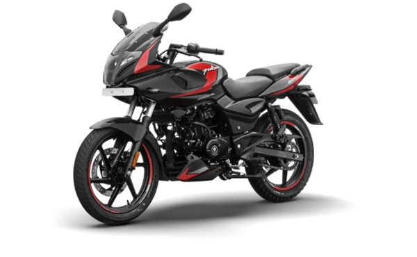 Left Angled Bajaj Pulsar 220F