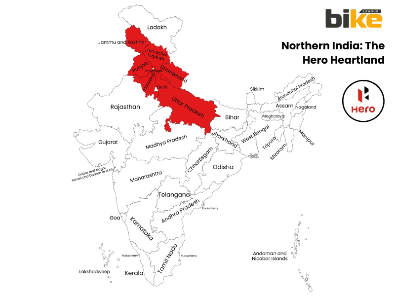 Northern India The Hero Motocorp Heartland