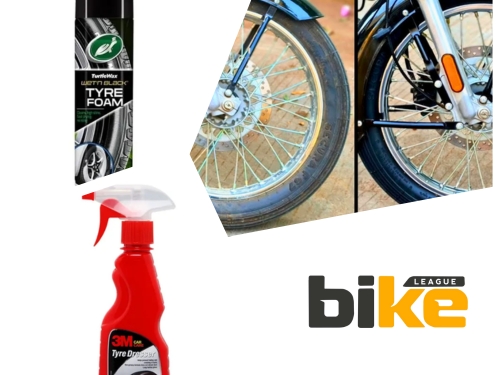 Bike tyre polish in India: Elevate your motorcycle tyre look now