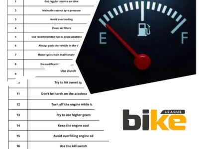 Mileage in Two wheelers – Proven & useful tips