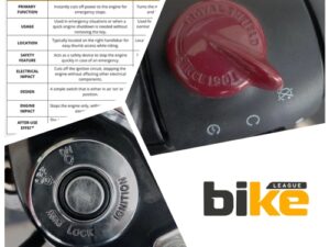 Motorcycle kill switch & key switch differences