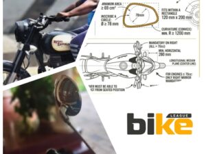 Motorcycle mirrors rules, penalties in India