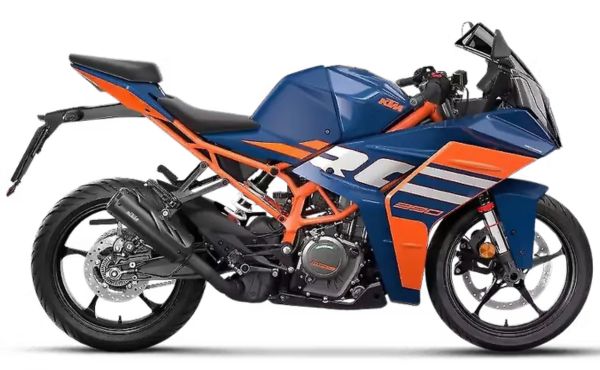 KTM RC 390 Right profile