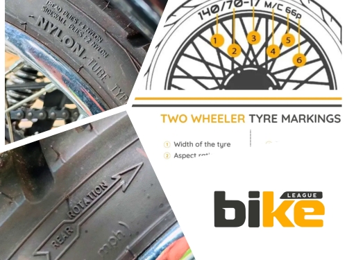 Two wheeler tyre code – How to read & understand
