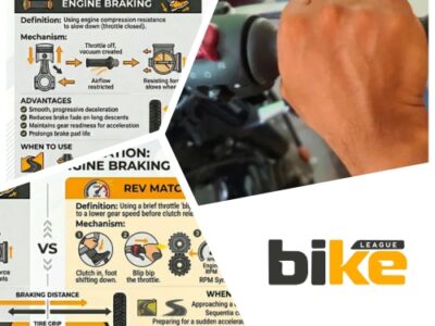 Engine braking in bikes: Detailed guide for riders