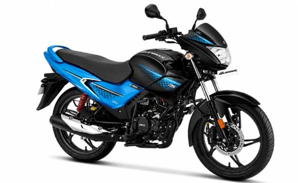 hero glamour with techno blue