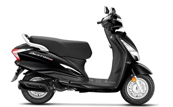 HERO DESTINI 125 XTEC PANTHER BLACK COLOR