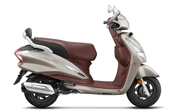 HERO DESTINI 125 XTEC MATTE RAY SILVER COLOR