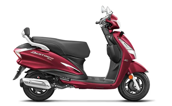 HERO DESTINI 125 XTEC NOBEL RED COLOR