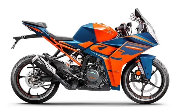 KTM RC 390 factory racing blue color