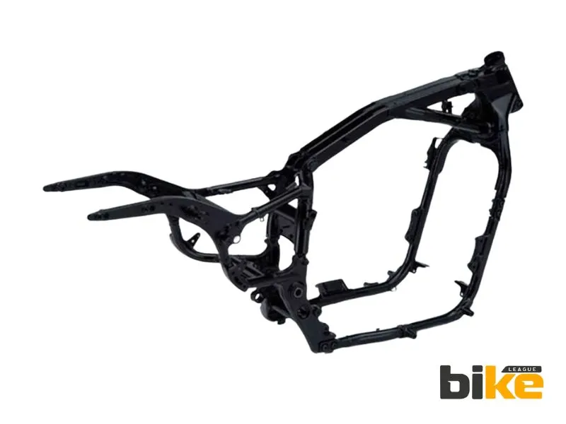  Double Cradle bike frame among different chassis types 