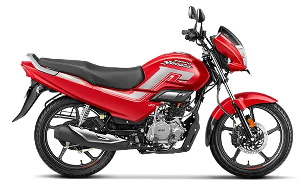 SUPER SPLENDOR XTEC WITH CANDY BLAZING RED COLOR