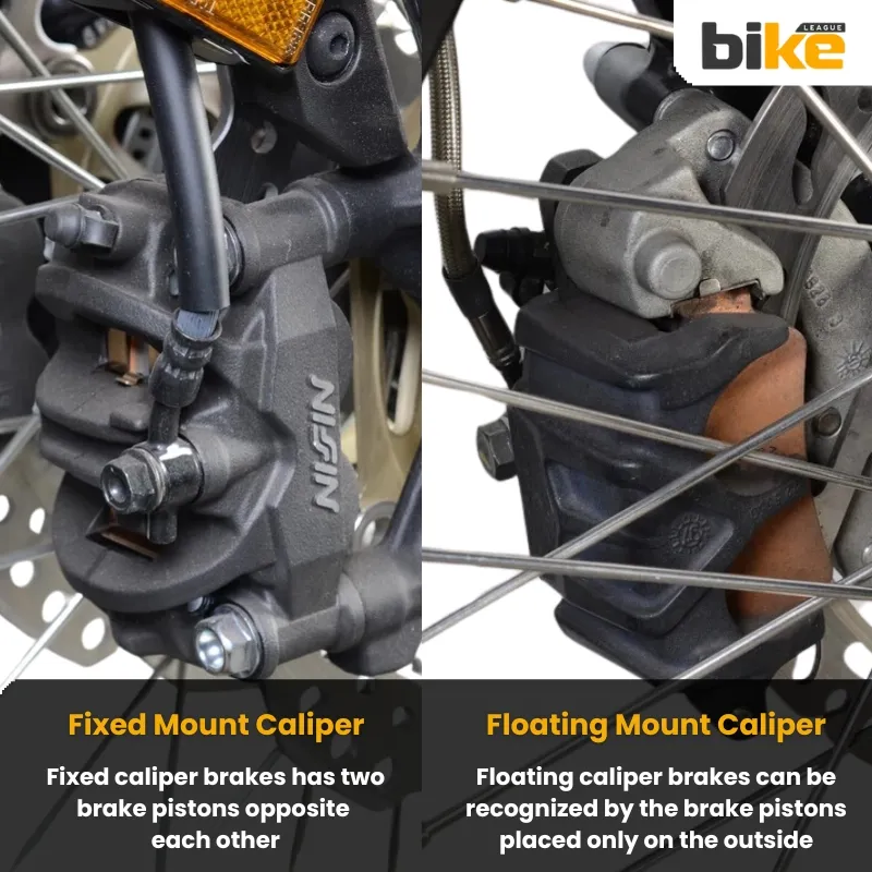 Fixed mount caliper  vs floating mount caliper