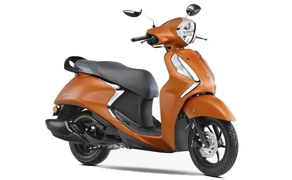 yamaha fascino 125 with -matte-copper