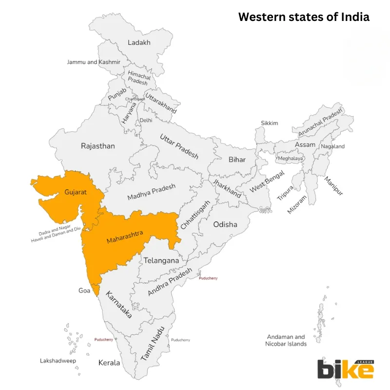Western states of India