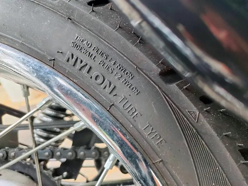Bike tyre type & construction type