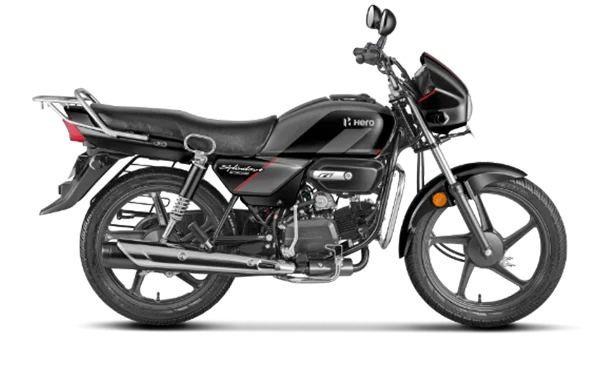 hero splendor plus xtec 2.0 with gloss black color