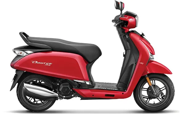 HERO DESTINI 125 XTEC MATTE RAY SILVER COLOR