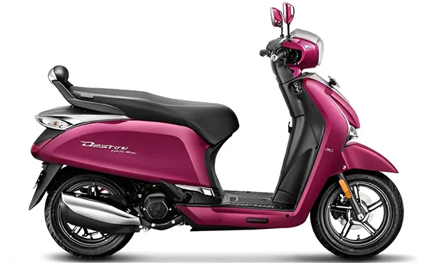 HERO DESTINI 125 XTEC CHESTNUT BROWN COLOR
