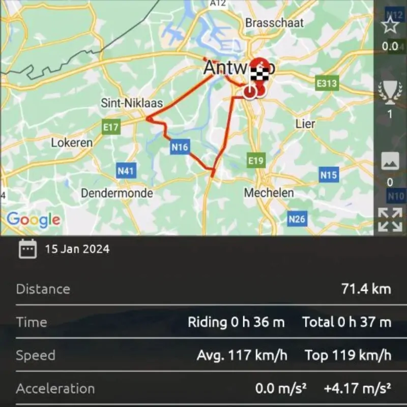 MyRide by Yamaha motorcycle navigation app in India