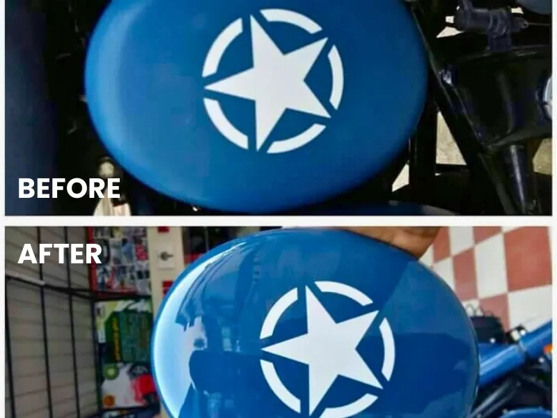 before and after ceramic coating