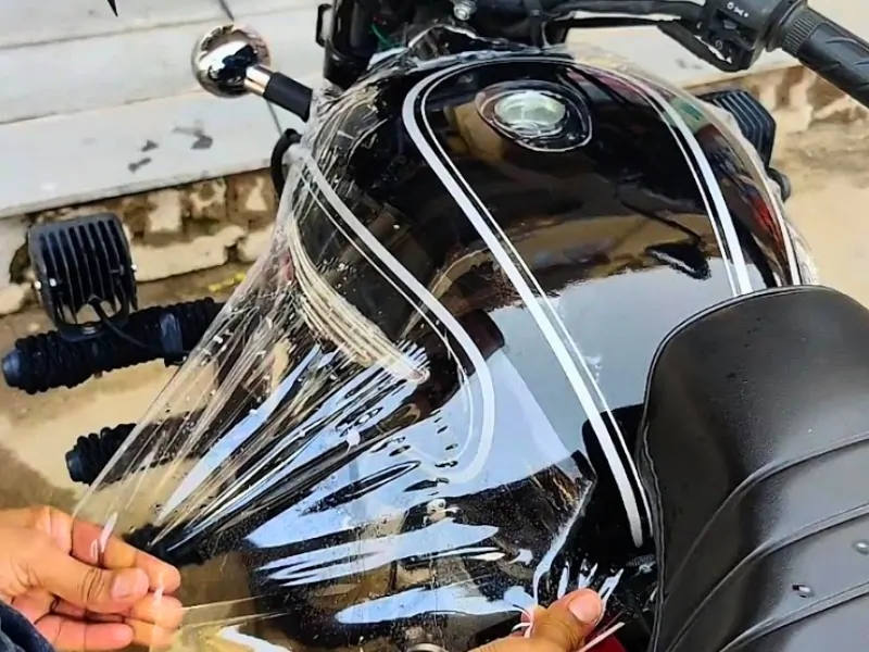 PPF lamination for bike tank in India