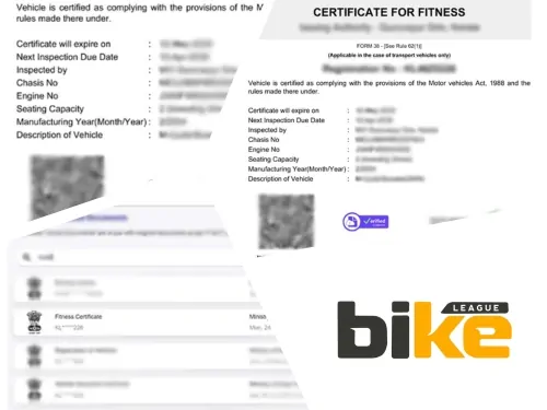 Bike fitness certificate guide – All you need to know