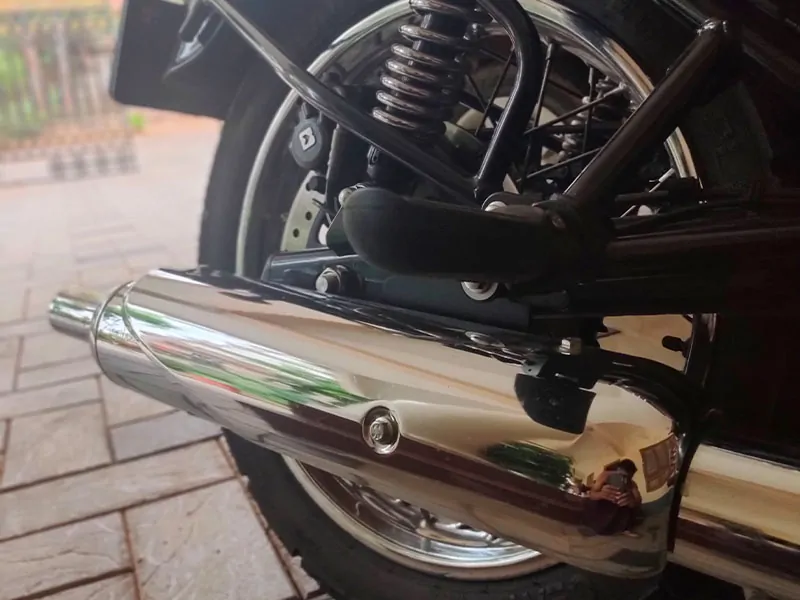 Tik Tik sound from the bike exhaust