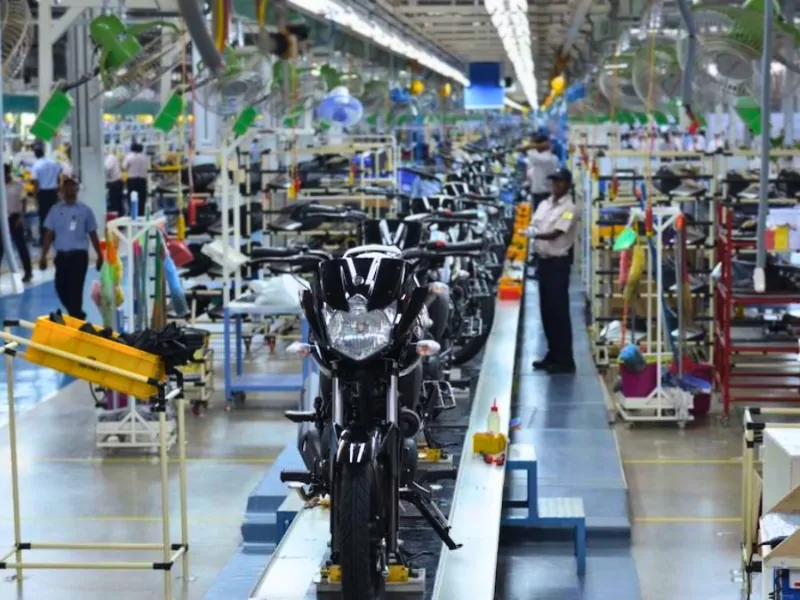 Yamaha motorcycle manufacturing plant in India