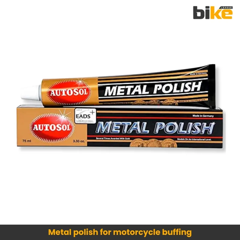 Metal polish for Two-wheeler buffing