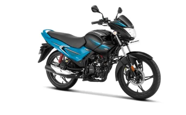 hero glamour with techno blue