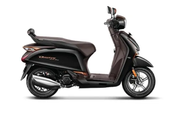 HERO DESTINI 125 XTEC CHESTNUT BROWN COLOR