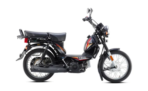 TVS XL 100 motorcycle profile