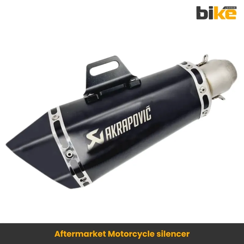 Aftermarket motorcycle silencer in India