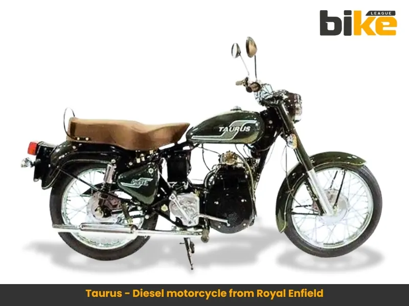 Taurus Diesel motorcycle from Royal Enfield