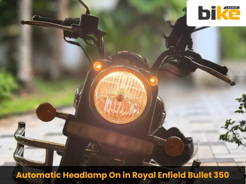 Automatic Headlamp On in Royal Enfield Bullet 350