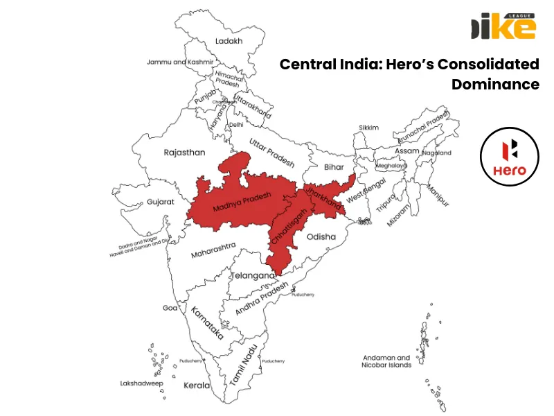 Regional Two-wheeler brand preferences in India