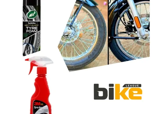 Bike tyre polish in India: Elevate your motorcycle tyre look now