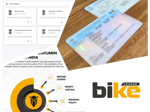 must have bike documents for travel in India