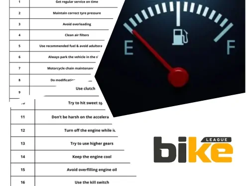 Mileage in Two wheelers – Proven & useful tips