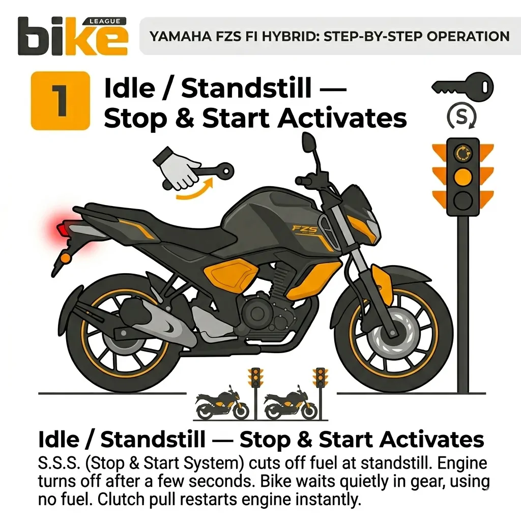 Yamaha Hybrid Technology working step 1