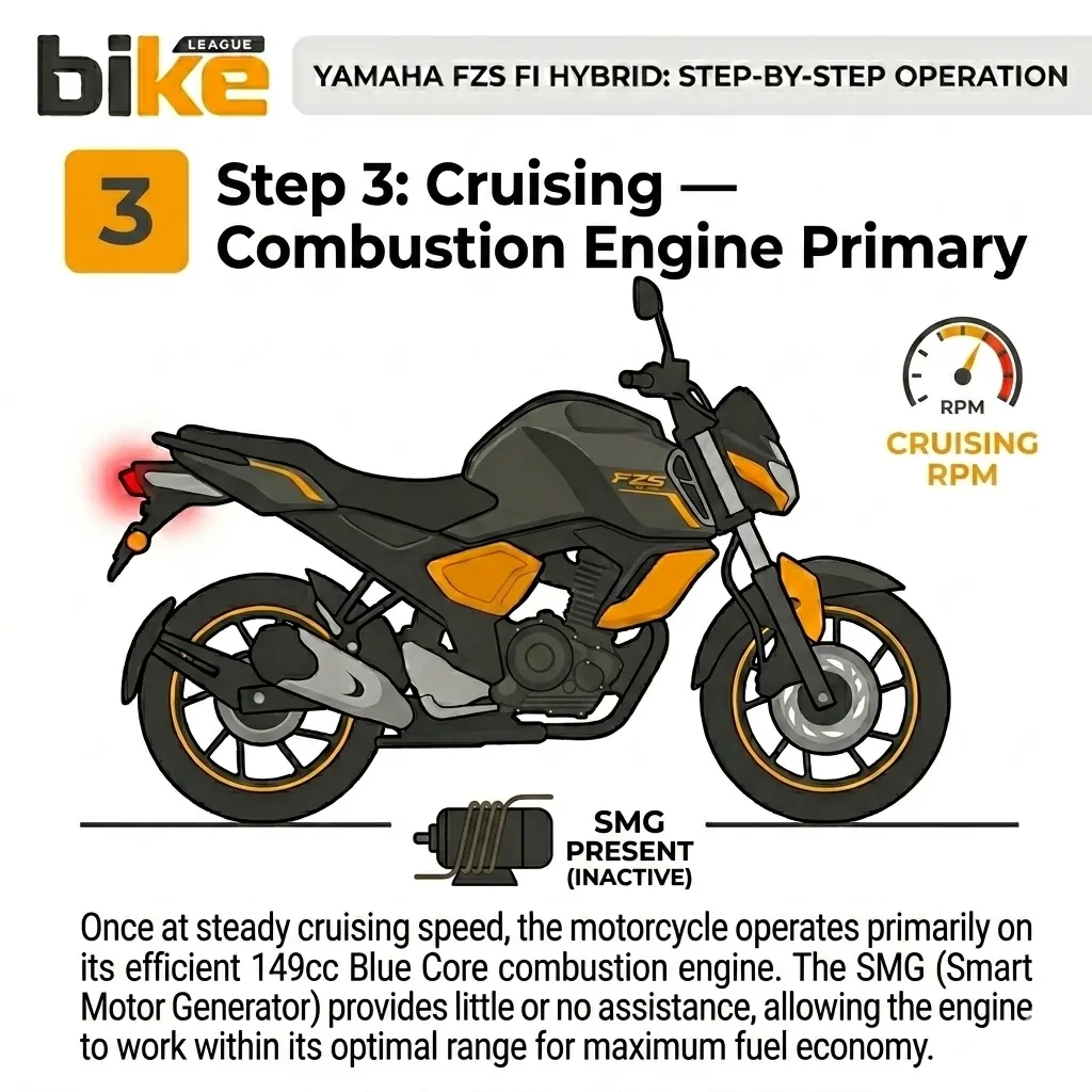Yamaha Hybrid Technology working step 3