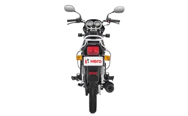 hero splendor plus xtec 2.0 rear profile