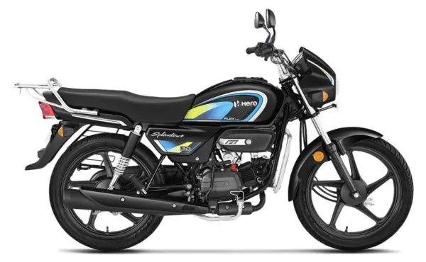 hero splendor plus xtec 2.0 right profile