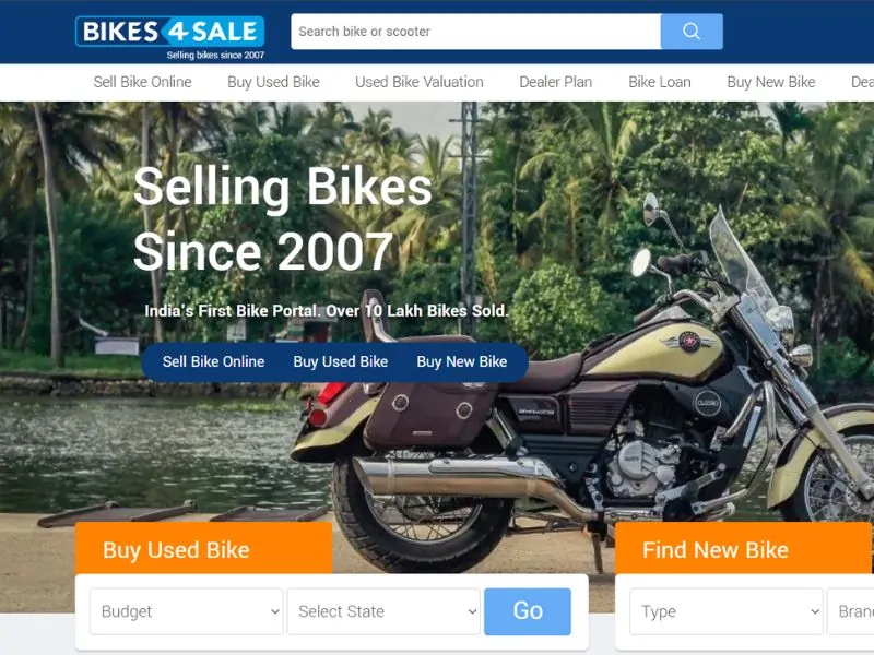 Bikes4Sale website